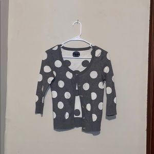 Polka Dot Cardigan